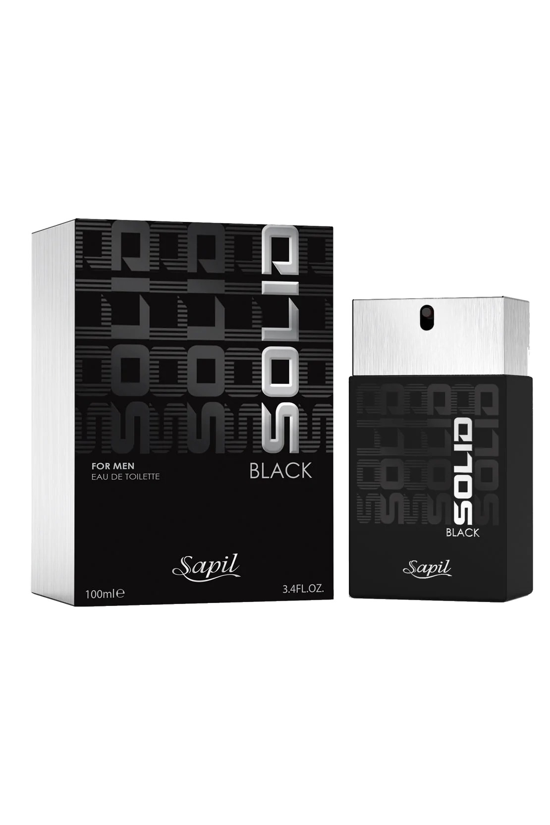 Solid Black Perfume EDT For Men 100ml (917)
